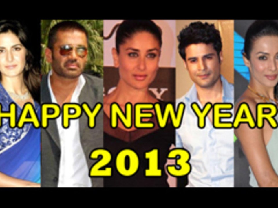 Bollywood Celebs Wishes Happy New Year 2013