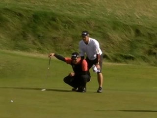 Profisport: Caddie und Spieler