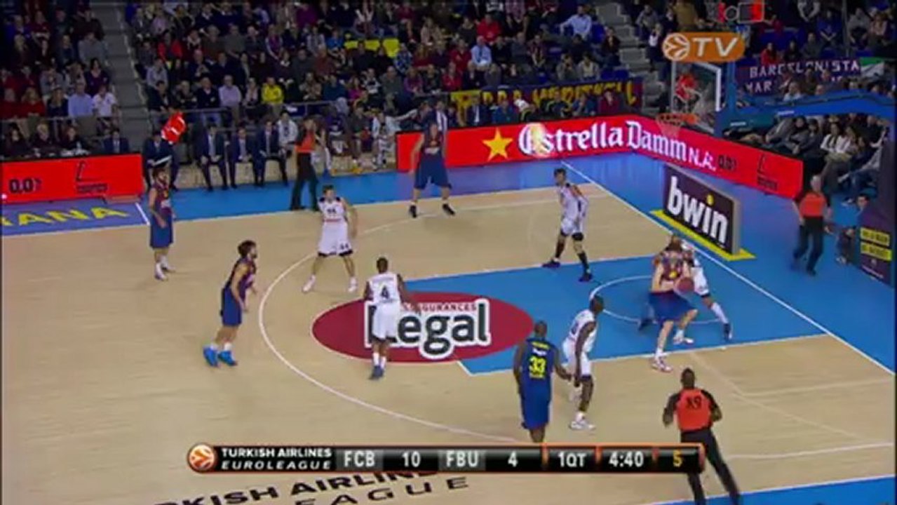 Top 16 Week 1 bwin MVP: Ante Tomic, FC Barcelona Regal