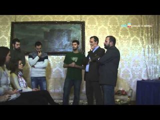 Napoli - Gli studenti stranieri di AEGEE in visita al Comune (28.12.12)