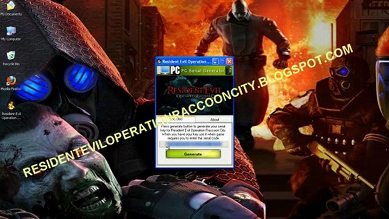 Resident Evil Operation Raccoon City Keygen & Crack by Reloaded