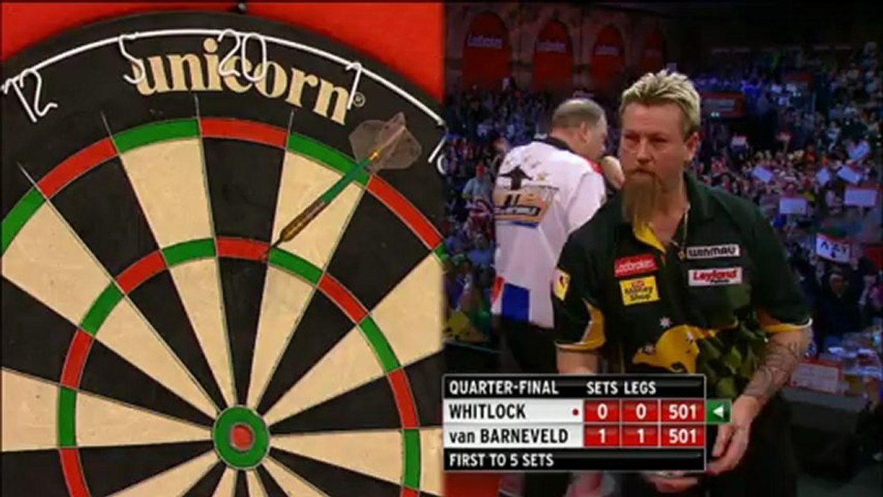 Darts: van barneveld erreicht halbfinale