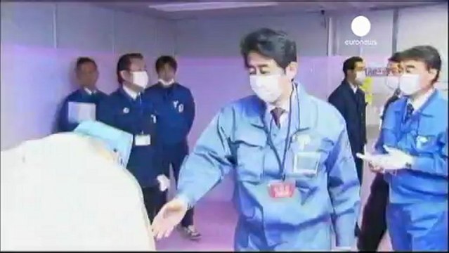 Le Premier ministre japonais à Fukushima