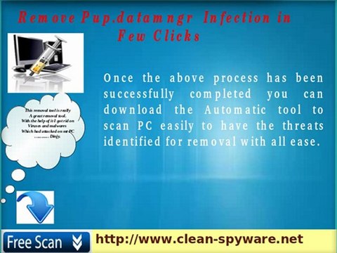 Delete Pup.datamngr : Get rid of Pup.datamngr infection