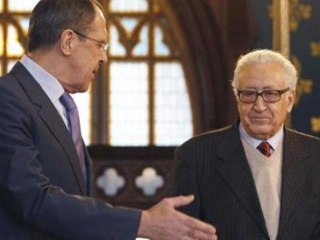 Brahimi urges political fix in Syria