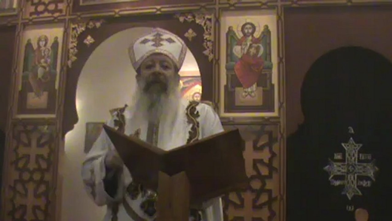 Sermon d'Abouna Moussa Wahib du 12 Avril 2012 (Semaine Sainte 2012) (Jeudi Saint)