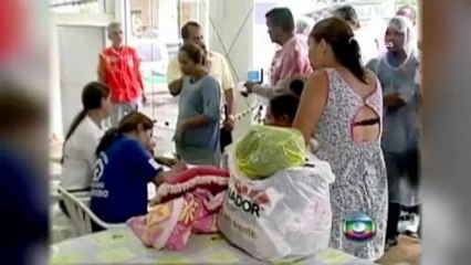Thousands forced out by floods in Rio de Janeiro state