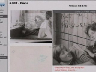 Unseen photo of Princess Diana up for auction