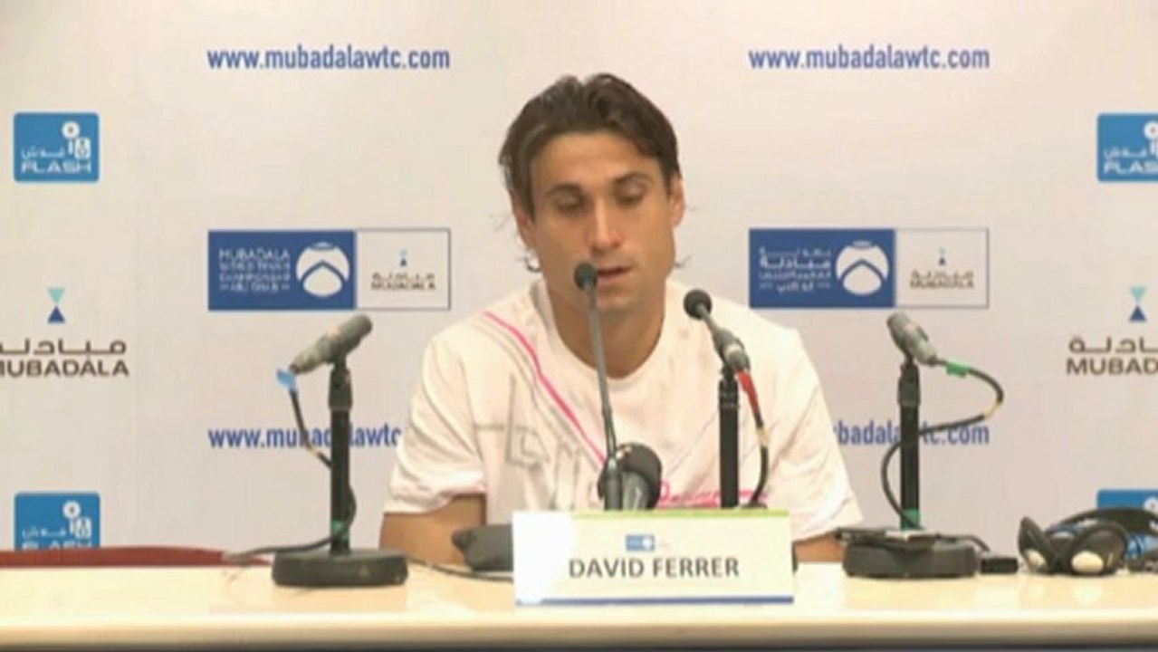 Abu Dhabi: Ferrer: 'Matches gegen Janko dauern immer lange'