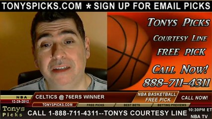 Golden St Warriors versus Boston Celtics Pick Prediction NBA Pro Basketball Odds Preview 12-29-2012