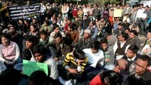 Protest in New Delhi after gang-rape victim dies