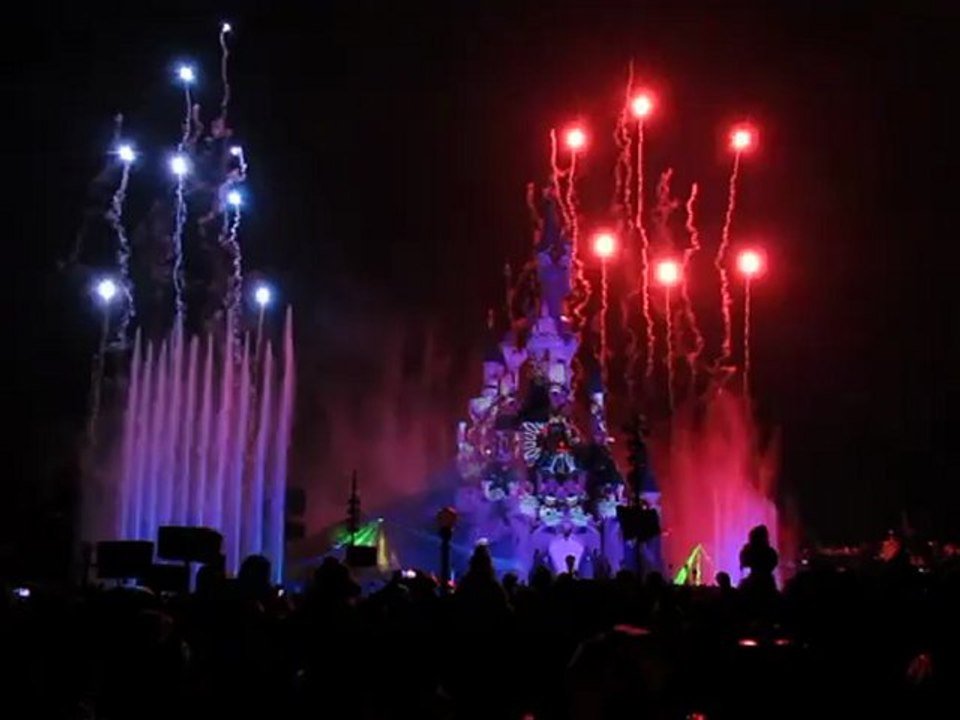 Dineyland Paris - 19 décembre - Spéctacle Disney Dreams