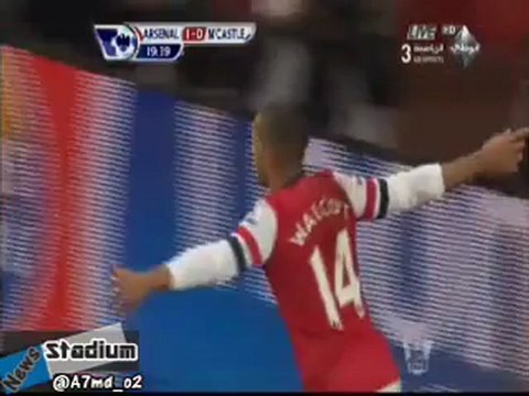 Arsenal 7 x 3 Newcastle, All goals = آرسنال 4 × 3 نيوكاسل , أهداف المباراة