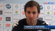 Top 14 / C. Gerondeau et G. Quesada s'expriment avant Racing Métro - Agen