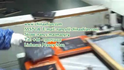 high speed rotary screen printer for stereo panel