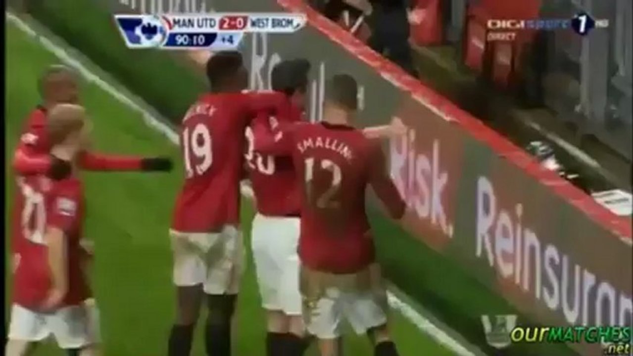 Bursa Taruhan Bola-Cuplikan Gol Manchester United vs WBA 2-0