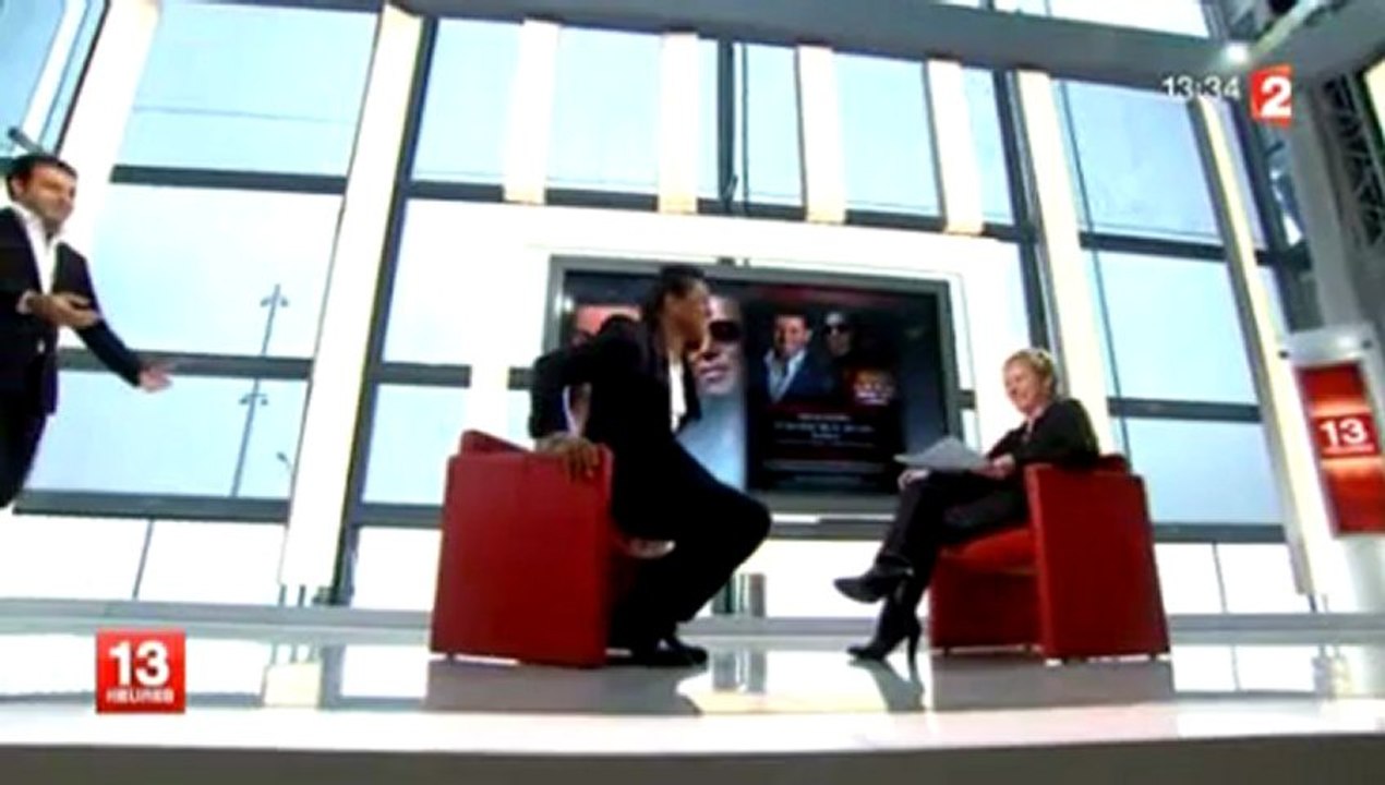 Jermaine JACKSON & David SERERO sur le JT France 2 avec Elise Lucet