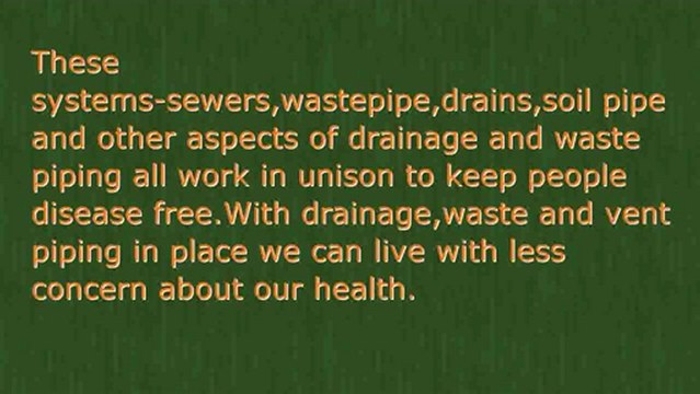 sewer and drain pipe mainenance and cleaning.