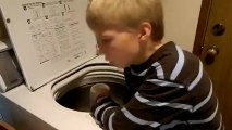 _Whirled Beat_ 10-year-old boy drumming washing machine (authorized, original version)