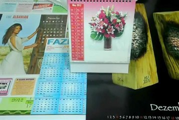Card Calendar, Business Card Calendar