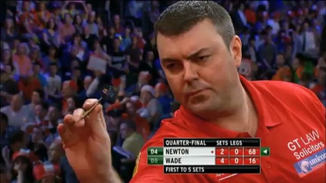 Darts-WM: The Machine nach 9-Satz-Krimi im Halbfinale