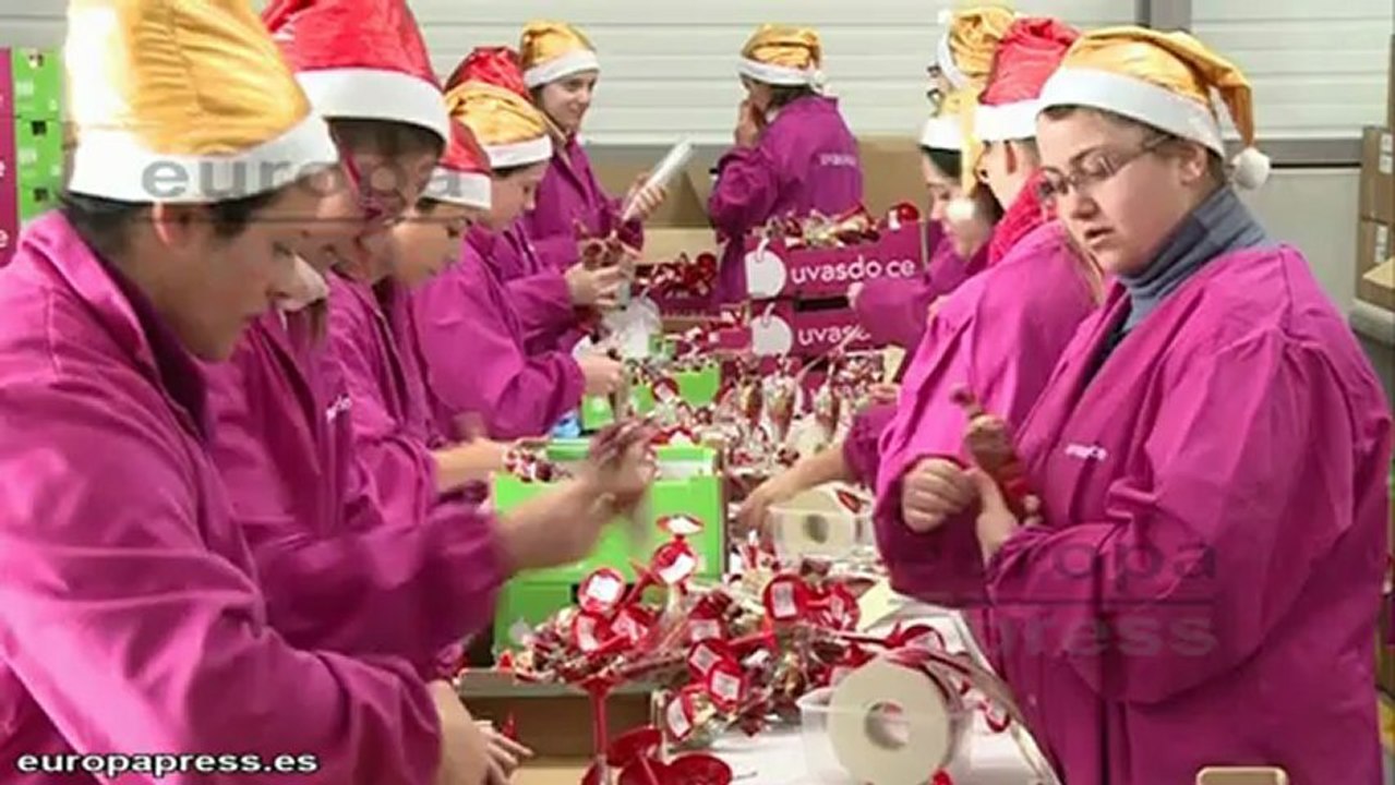 Las "mini uvas" evitarán atragantamientos en Nochevieja