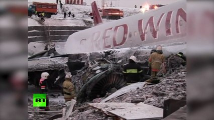 Crash TU-204 plane