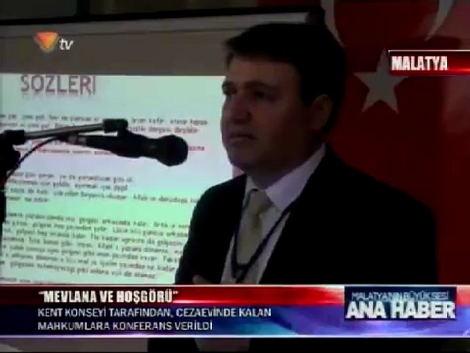 MAHKUMLARA MEVLANA HOŞGÖRÜSÜ ANLATILDI