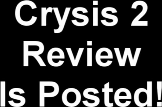 Crysis 2 Review!