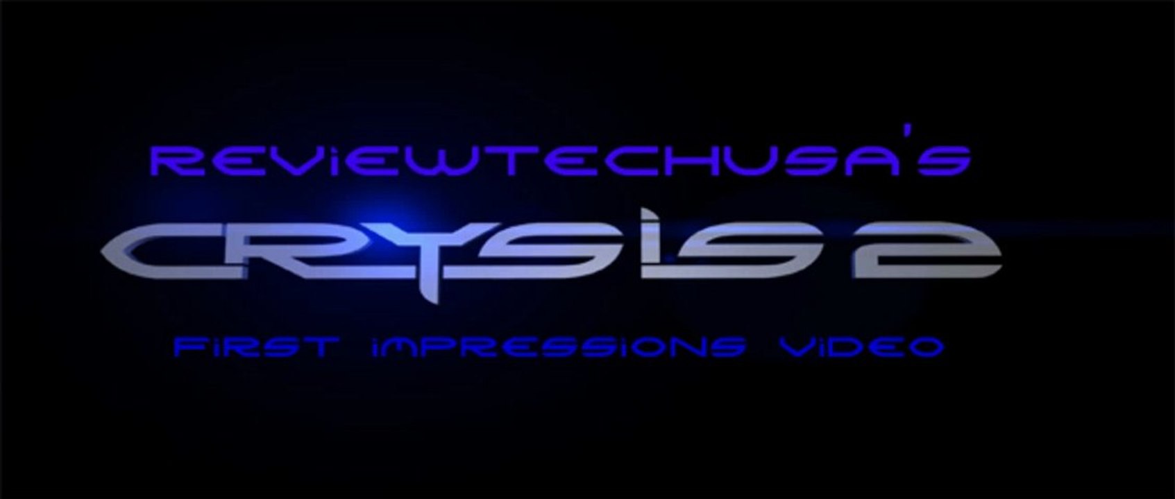 Crysis 2 First Impressions Vid!