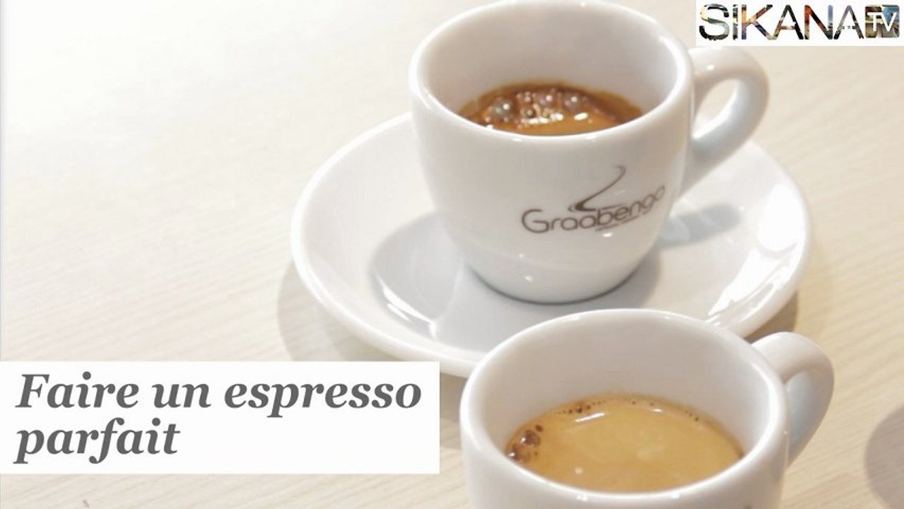Faire un espresso parfait - HD