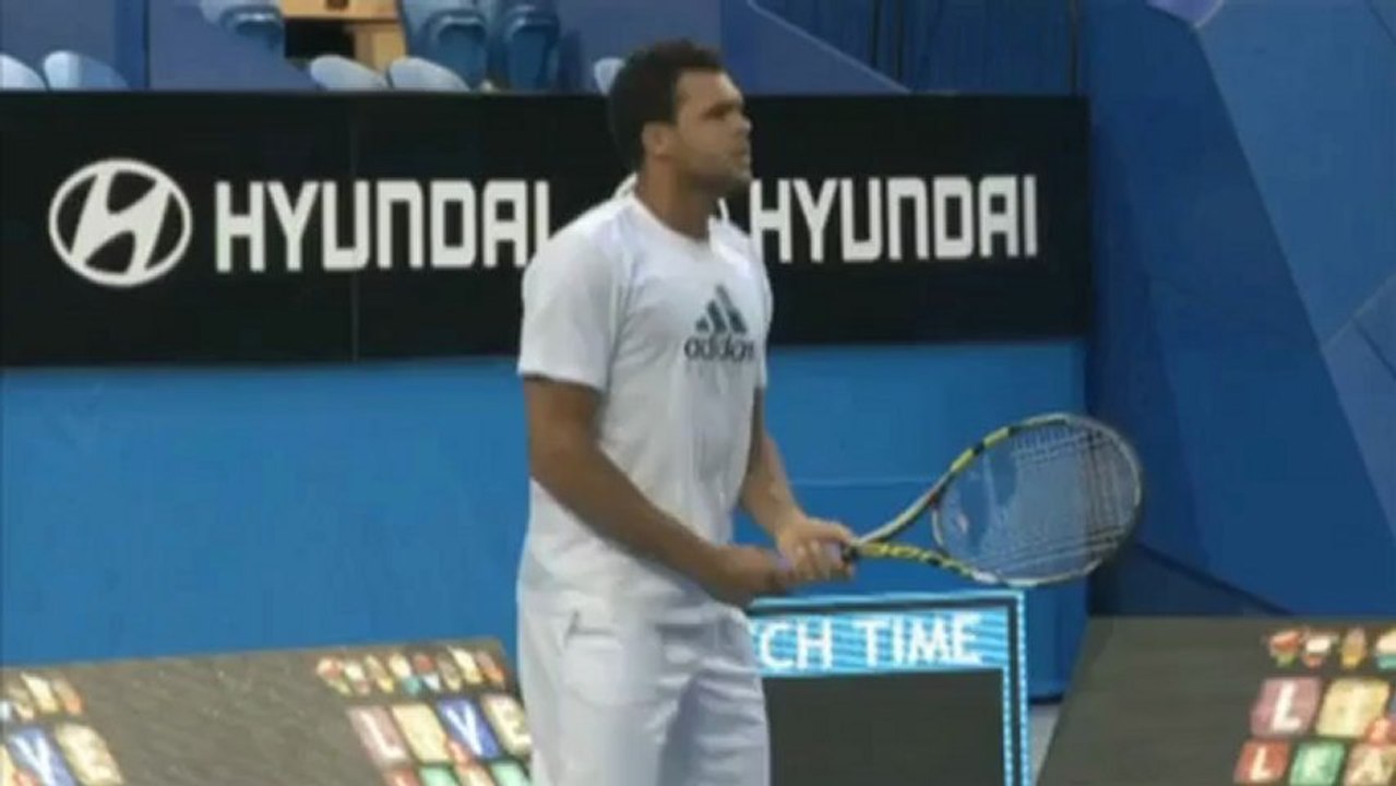 Hopman Cup: Tsonga: 'Mein Jubel bedeutet mir etwas'