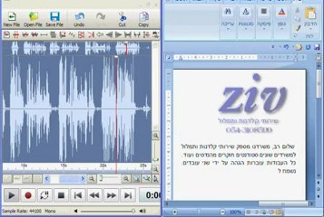זיו שירותי תמלול 04-8701346, 054-3108599