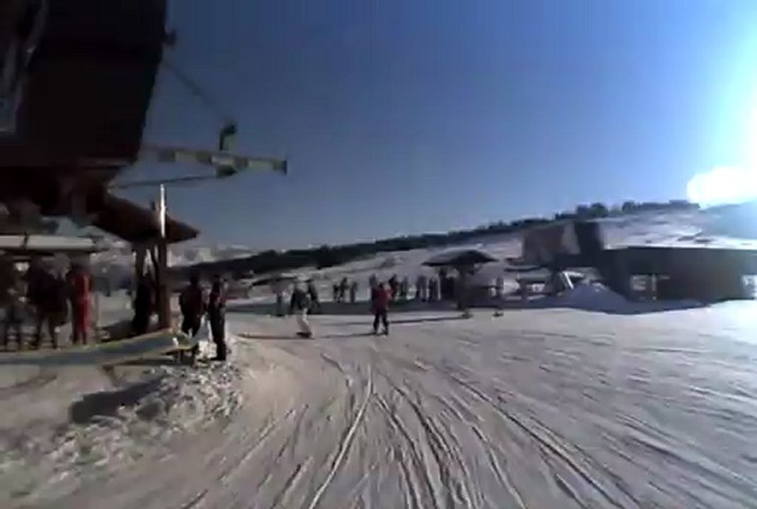Descente Chard du Beurre,Station