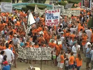 El Puerto - Concentración contra el cierre de Visteon