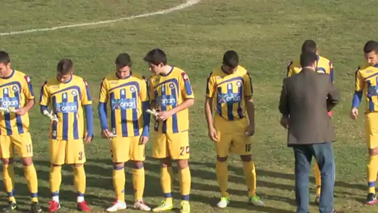 Ομιλίες και απονομή πριν από το φιλικό Αστέρας Βλαχιώτη - Αστέρας Τρίπολης