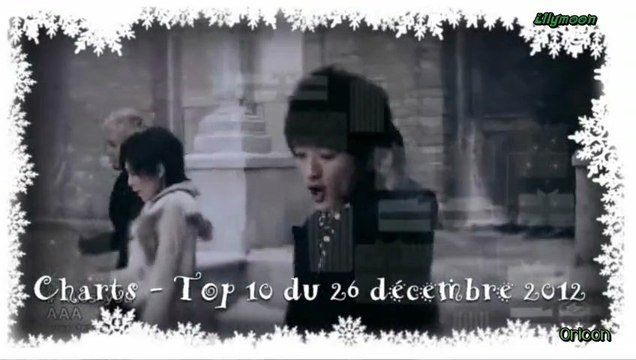 Charts Oricon ~ Top 10 du 26 Décembre 2012