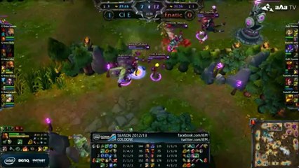 Demi-Finale Game 2 IEM Cologne 2012 Fnatic vs CJ Entus