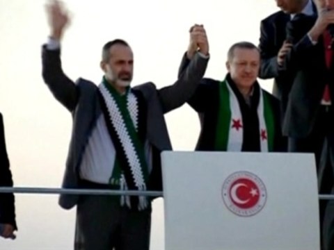 Turkey's Erdogan tells refugees Syrian rebirth near