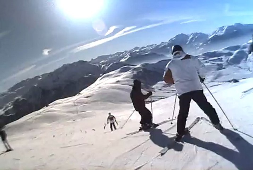 Borlat(bleue)Descente Vores,vers les Saisies