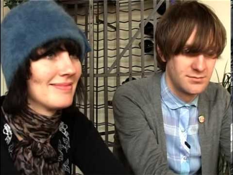 The Long Blondes 2008 interview - Kate and Dorian (part 4)
