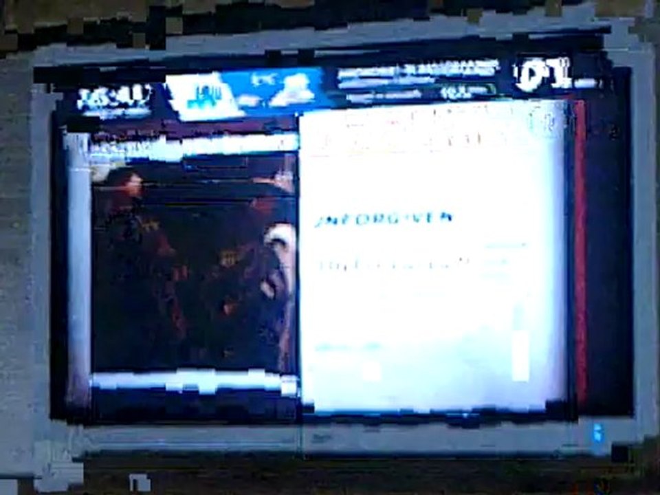 Pub kwanzaa dans le métro de Montréal / Ads about the Kwanzaa in the metro of montréal