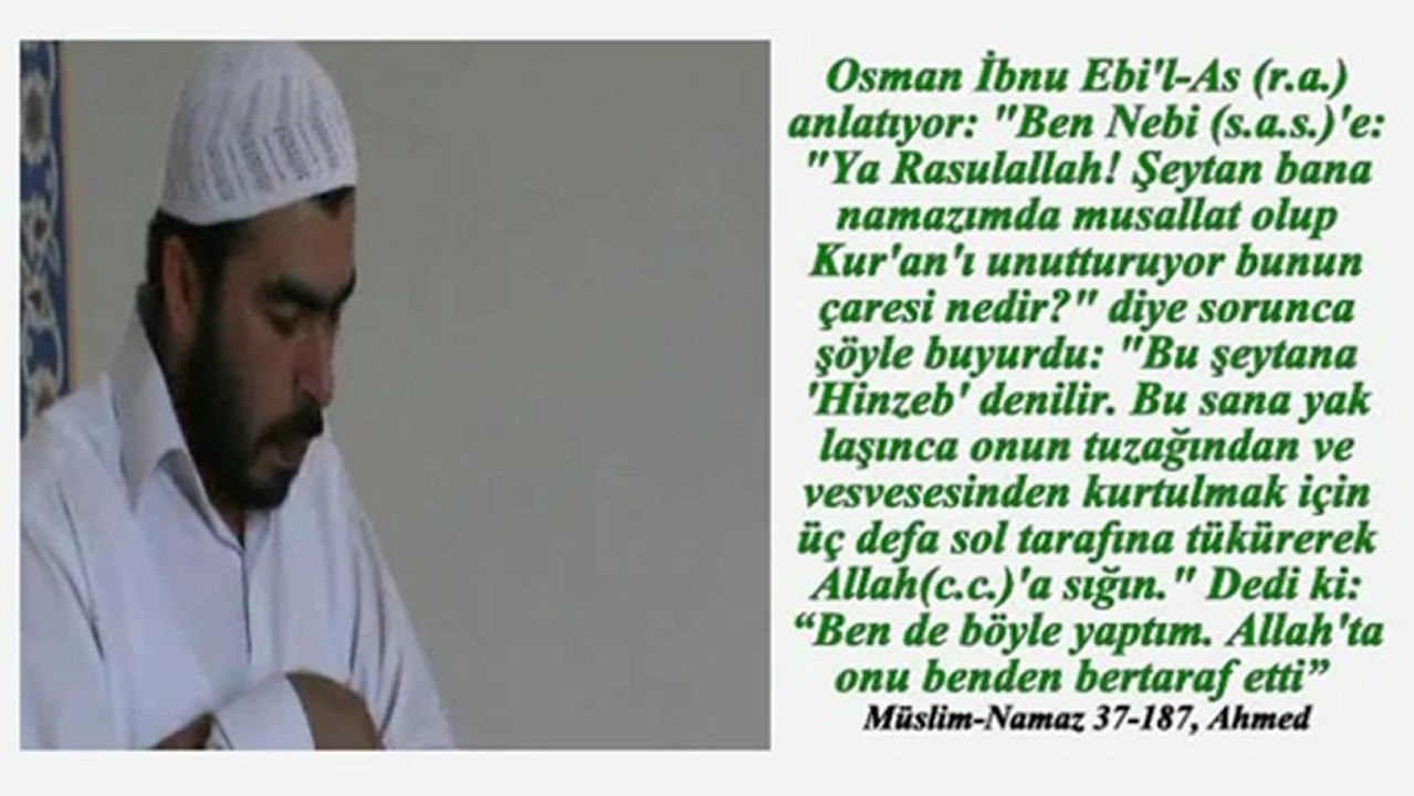 Vesvesede sol tarafa tükürmek