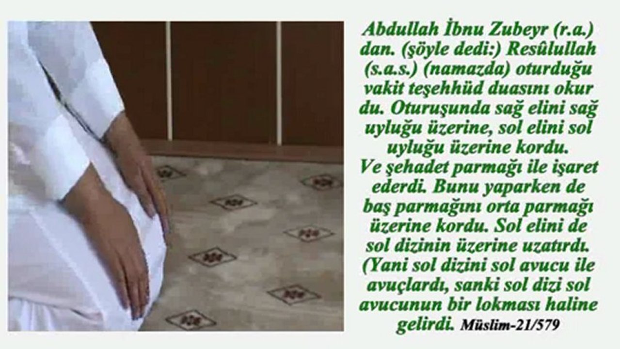 Şehadet parmağı ile işaret