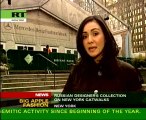 Russian designer conquering NY fashion