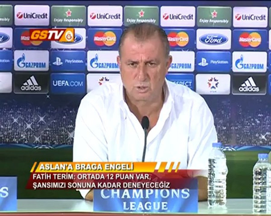 ŞAMPİYONLAR LİGİ | Maç Sonu: Fatih Terim