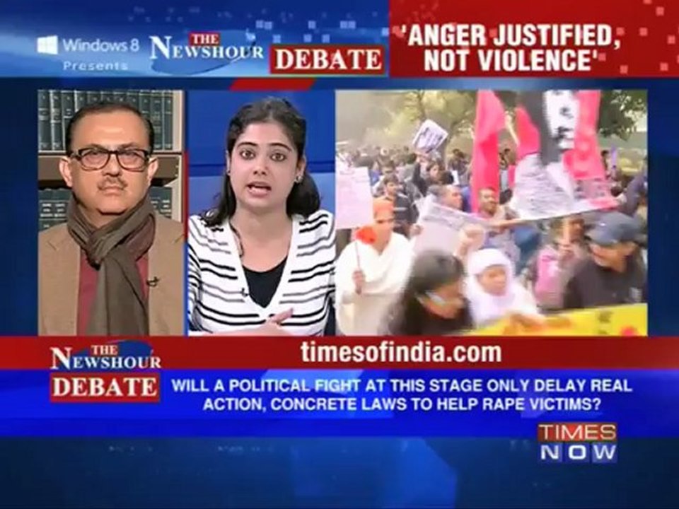 The Newshour Debate:Anger justified, not violence (Part 2 of 3)