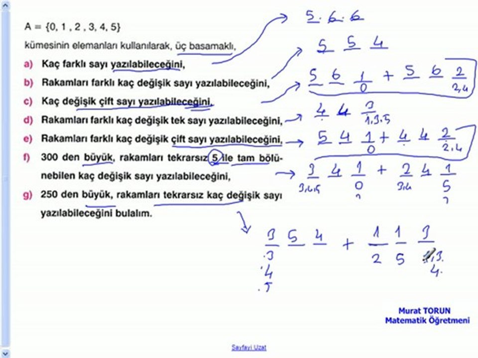 permütasyon 1