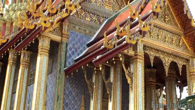 Бангкок - королевский дворец (клип)