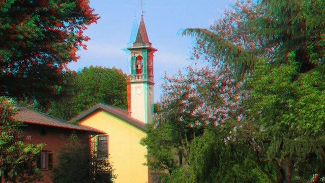 Mostra di Presepi nel Santuario di Santa Maria Addolorata in Cernusco sul Naviglio in 3D